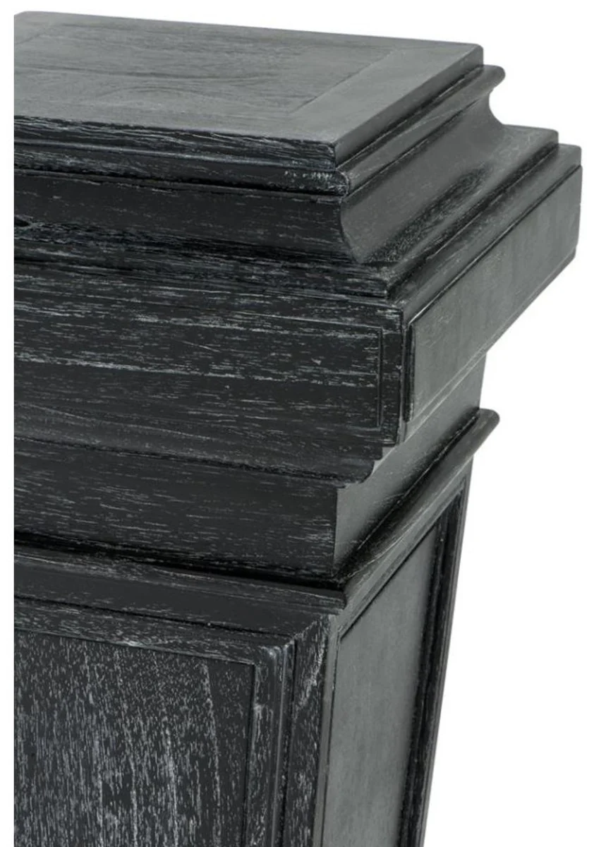 Casa Padrino dise?ador pilar mesa / lateral 38 x 38 x H. 114 cm - muebles de lujo