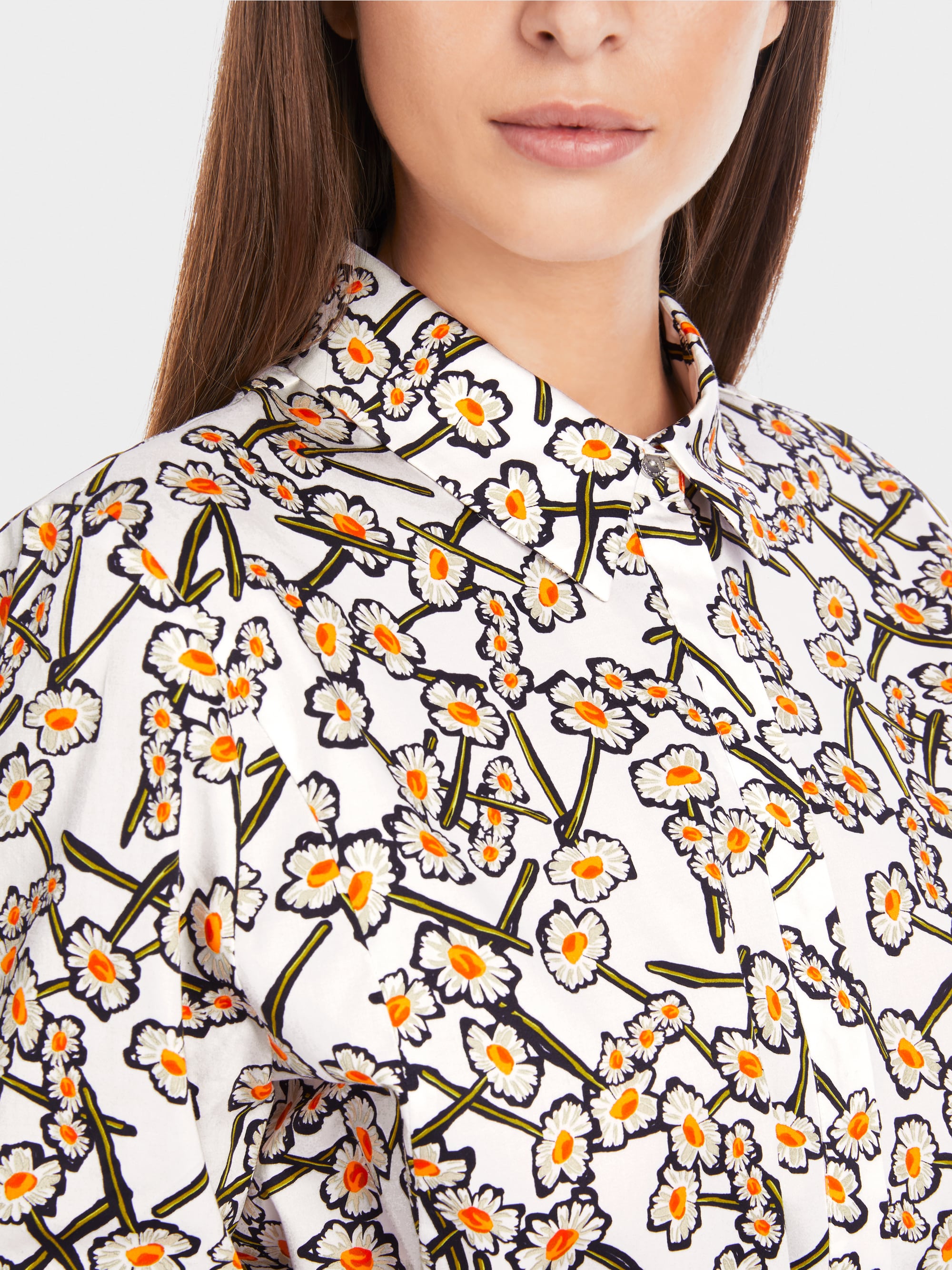 Marc-Cain Printed mini shirt dress