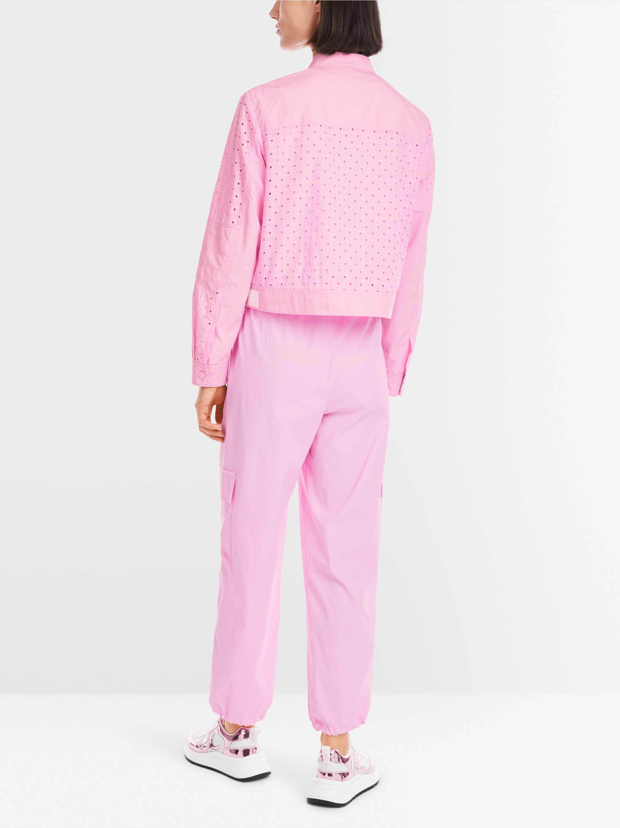 Marc-Cain Jacket with lace pattern