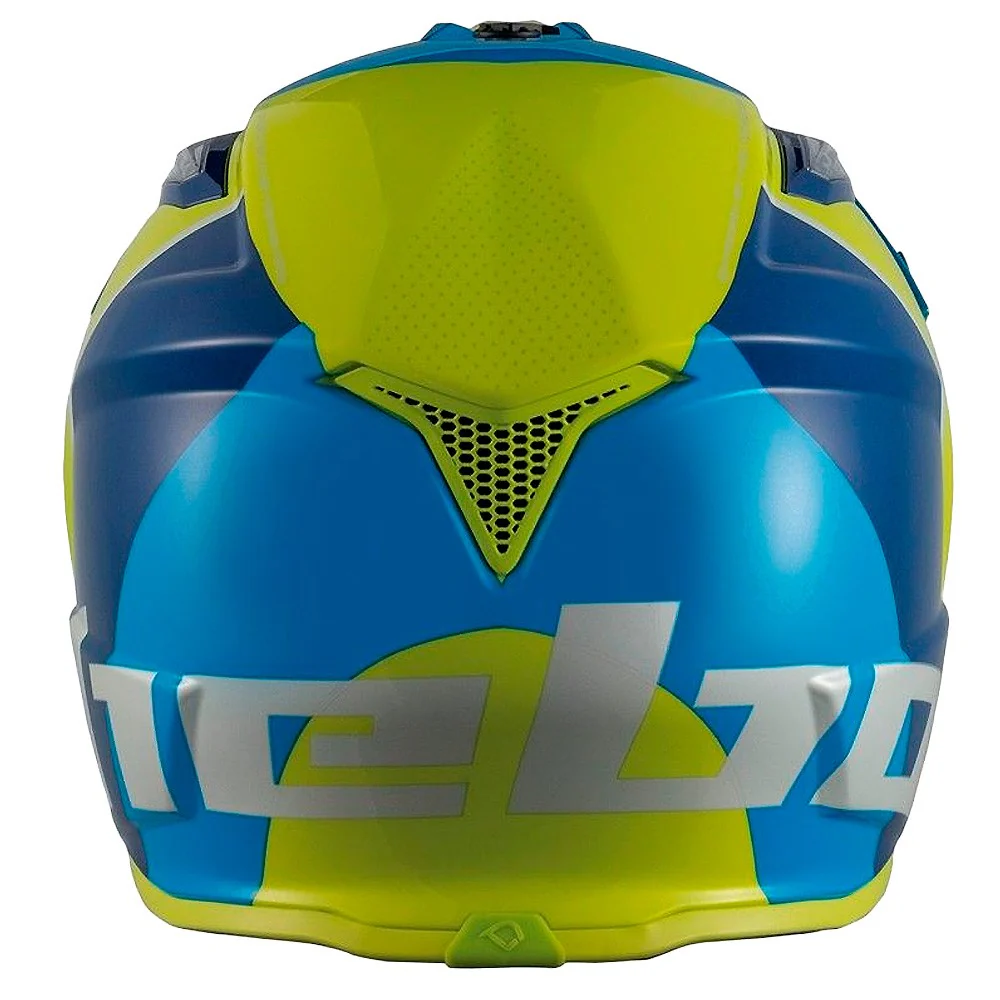 CASCO CROSS / ENDURO HEBO RIPPLE LIMA / AZUL
