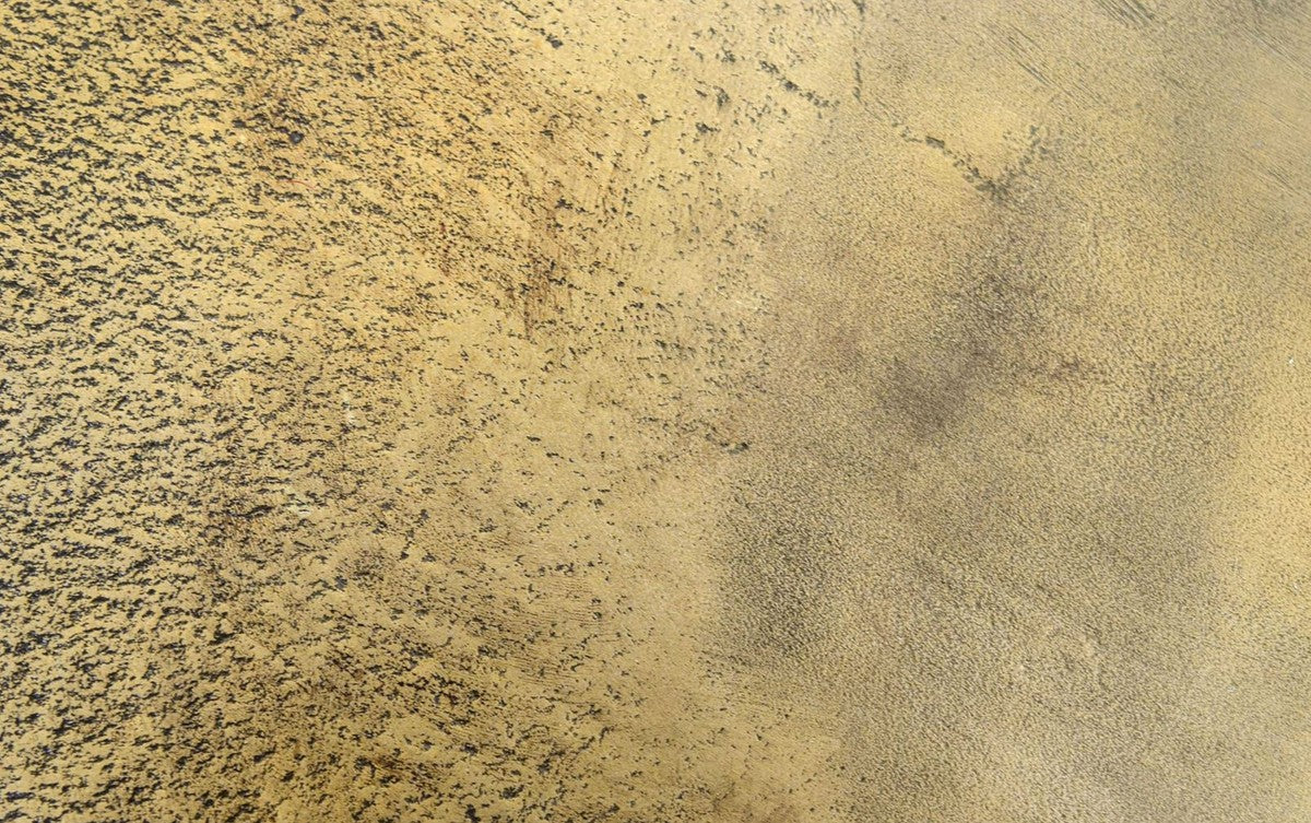 Casa Padrino mesa auxiliar de oro antiguo 60 x H. 45 cm - mesa de salón