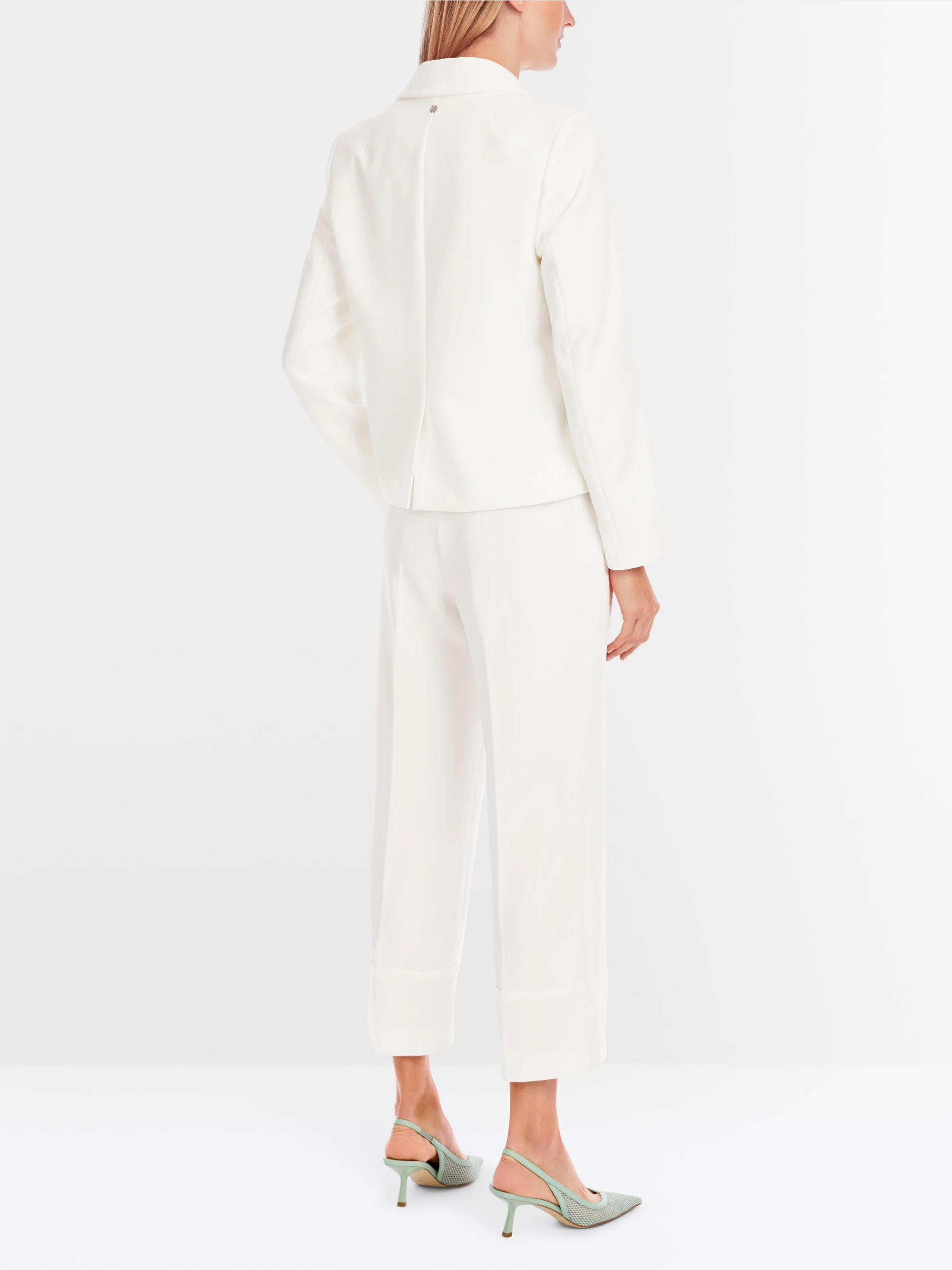 Marc-Cain Short unicolour blazer in superstretch