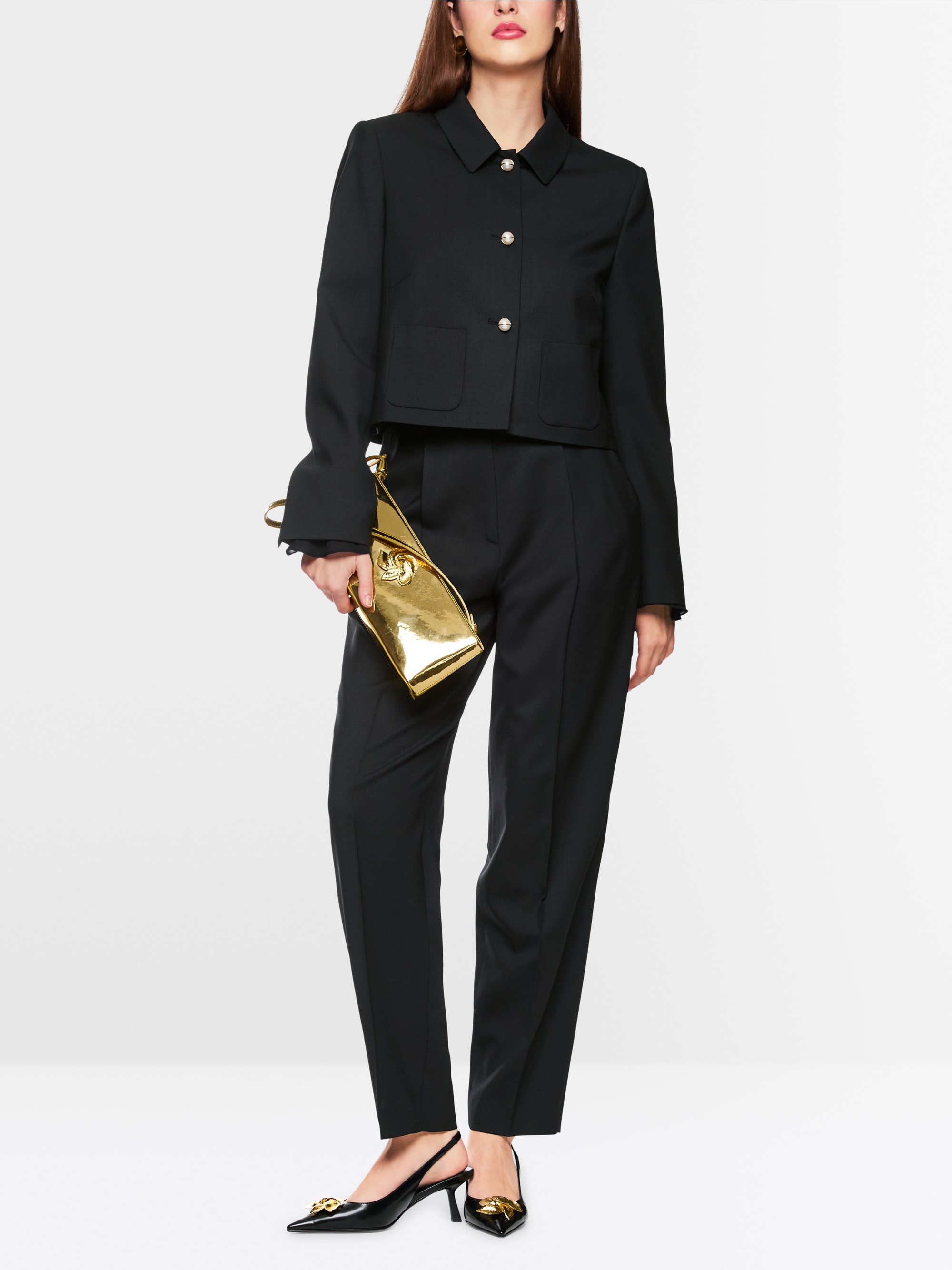 Marc-Cain Elegant jacket with pearl buttons