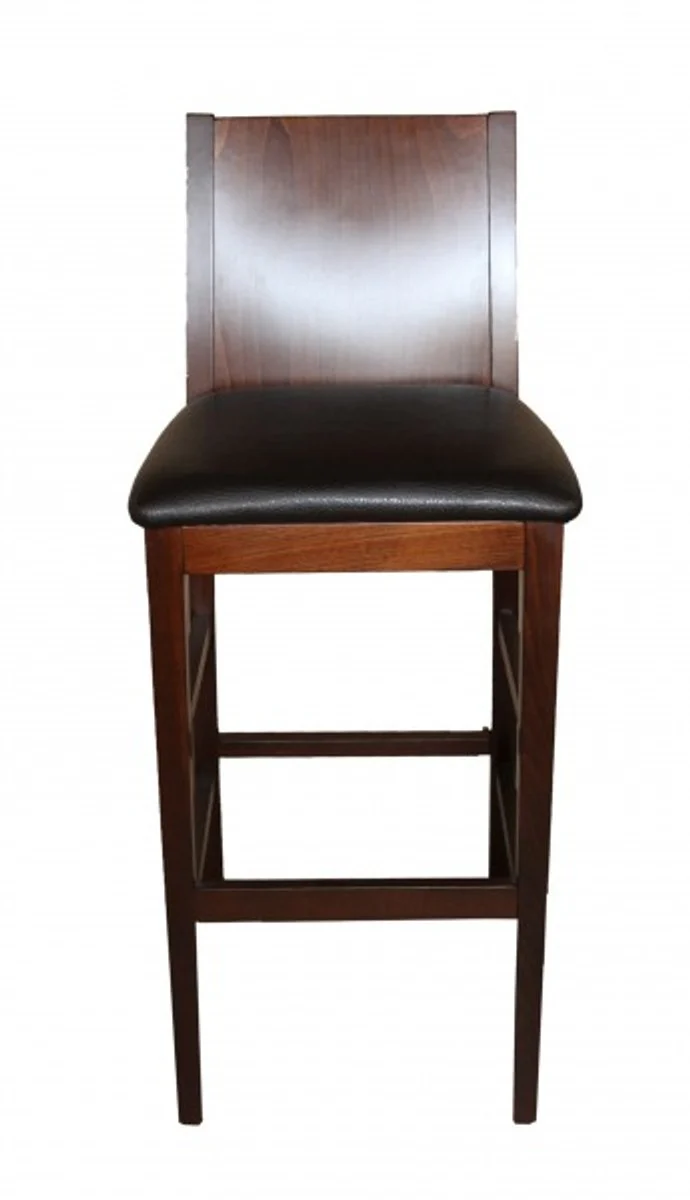 Casa Padrino Dise?ador Taburete Negro / Negro - taburetes - Mobiliario de restaurante del hotel