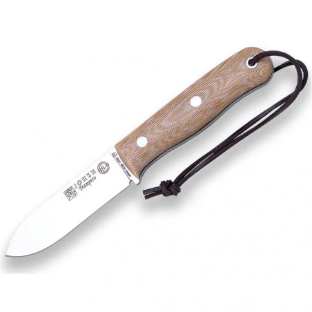 Joker Montañero Micarta Canvas - Cuchillo de supervivencia y bushcraft