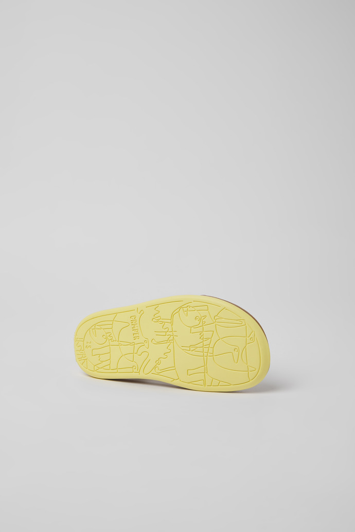 Twins Multicolored leather sandals for boys