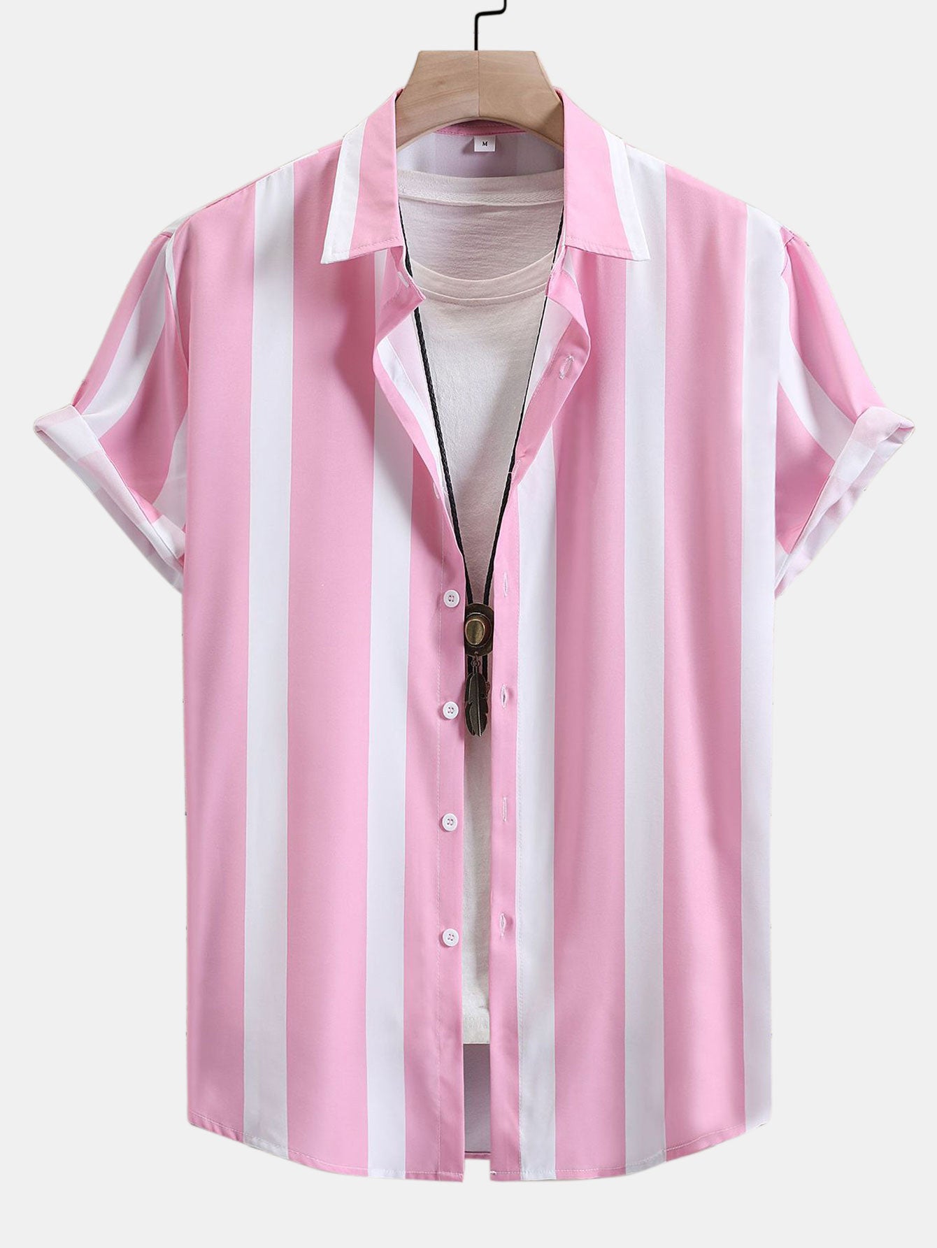 Striped print Button Up Shirt