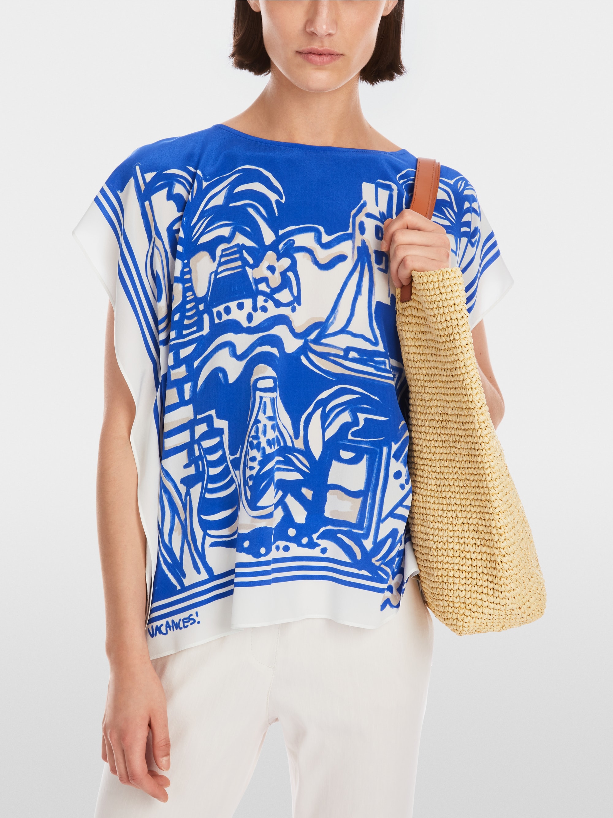 Marc-Cain Elegant slip blouse