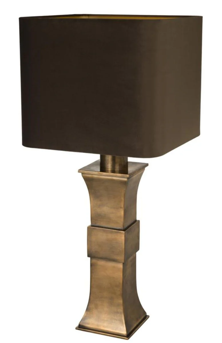 Casa Padrino l¨¢mpara de mesa de lat¨®n de lujo - L¨¢mpara de Mesa de Restaurante de Hotel