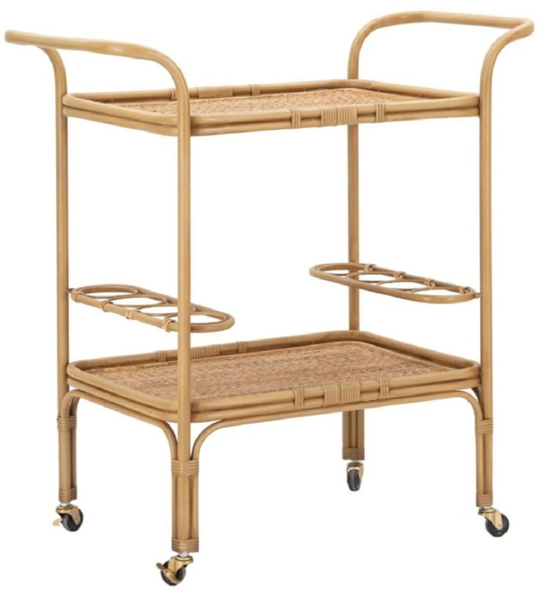 Casa Padrino carrito de servicio de lujo natural - Accesorios para hoteles y restaurantes