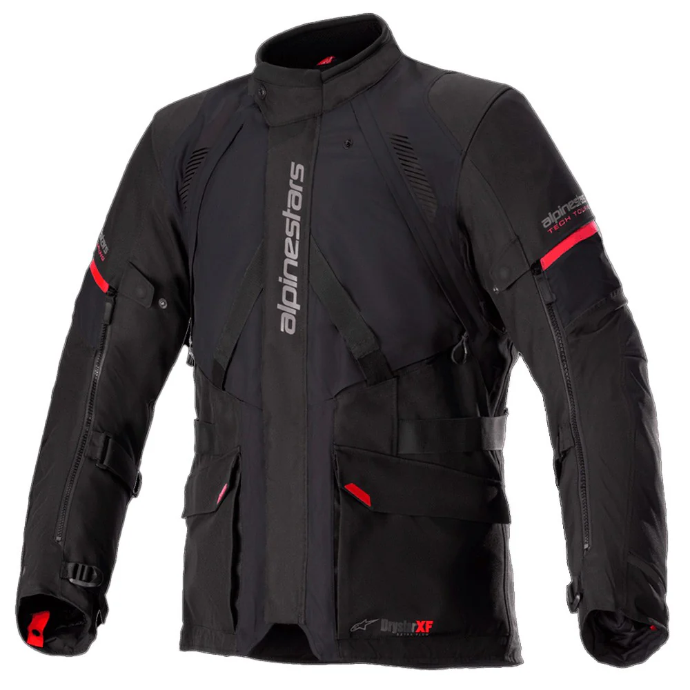 CHAQUETA 4 ESTACIONES ALPINESTARS MONTEIRA DRYSTAR XF - NEGRO / ROJO