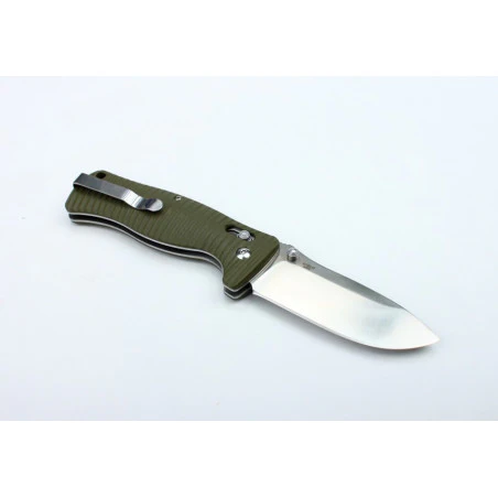 Navaja plegable de bolsillo Ganzo G720 KNIFE acero – verde