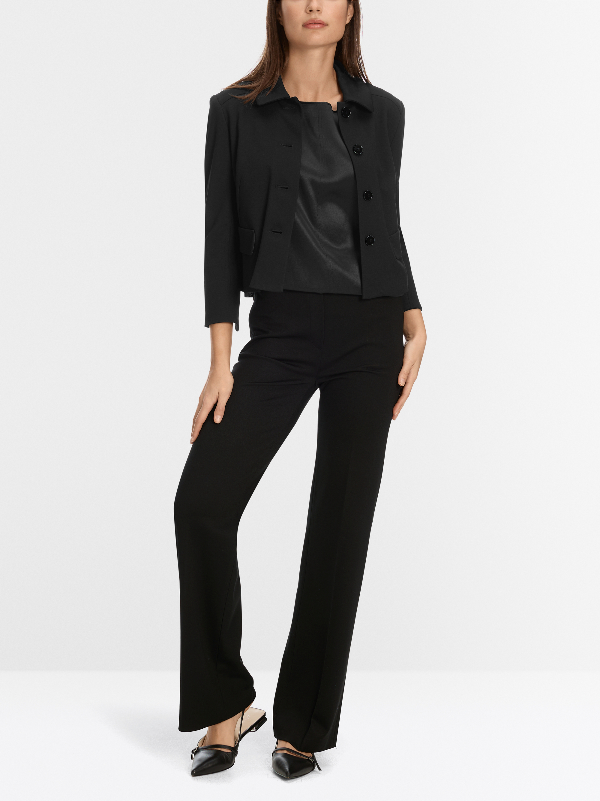 Marc-Cain Short jacket with Kent collar