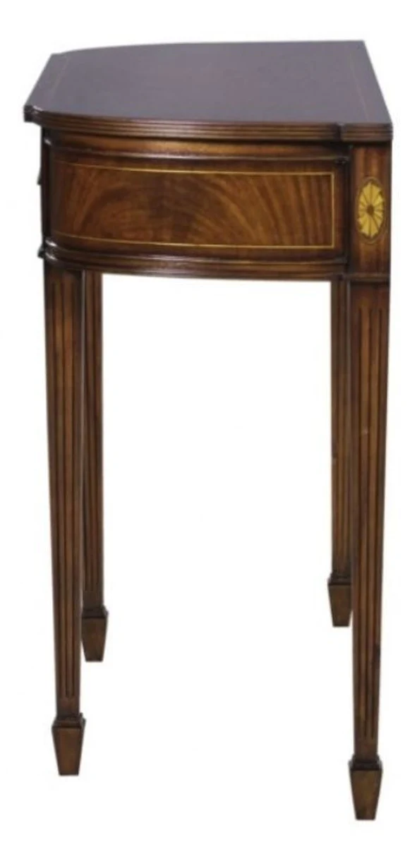 Casa Padrino consola de caoba Art Nouveau marrón 91 x 40 x H. 78 cm - Calidad de Lujo