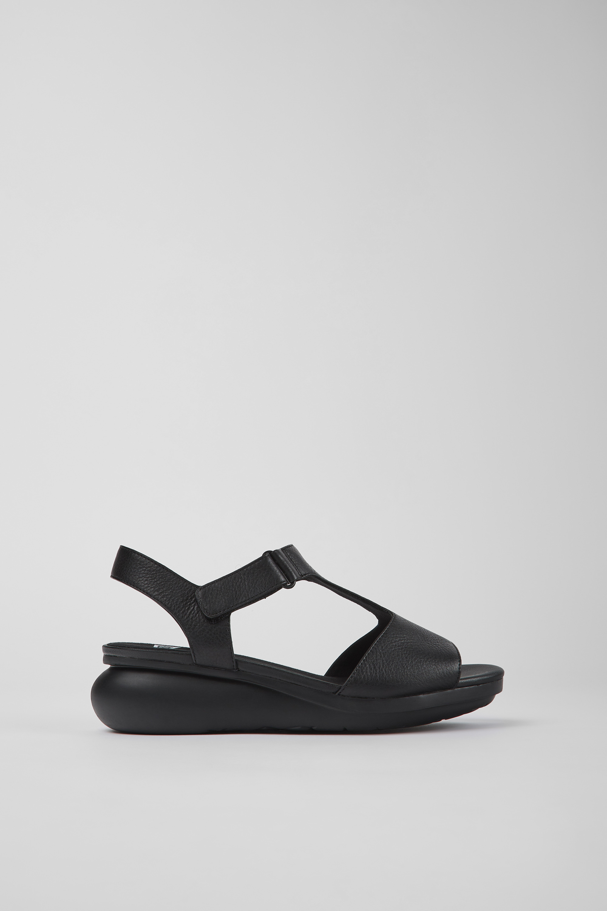 Balloon - Black women's T-strap sandal