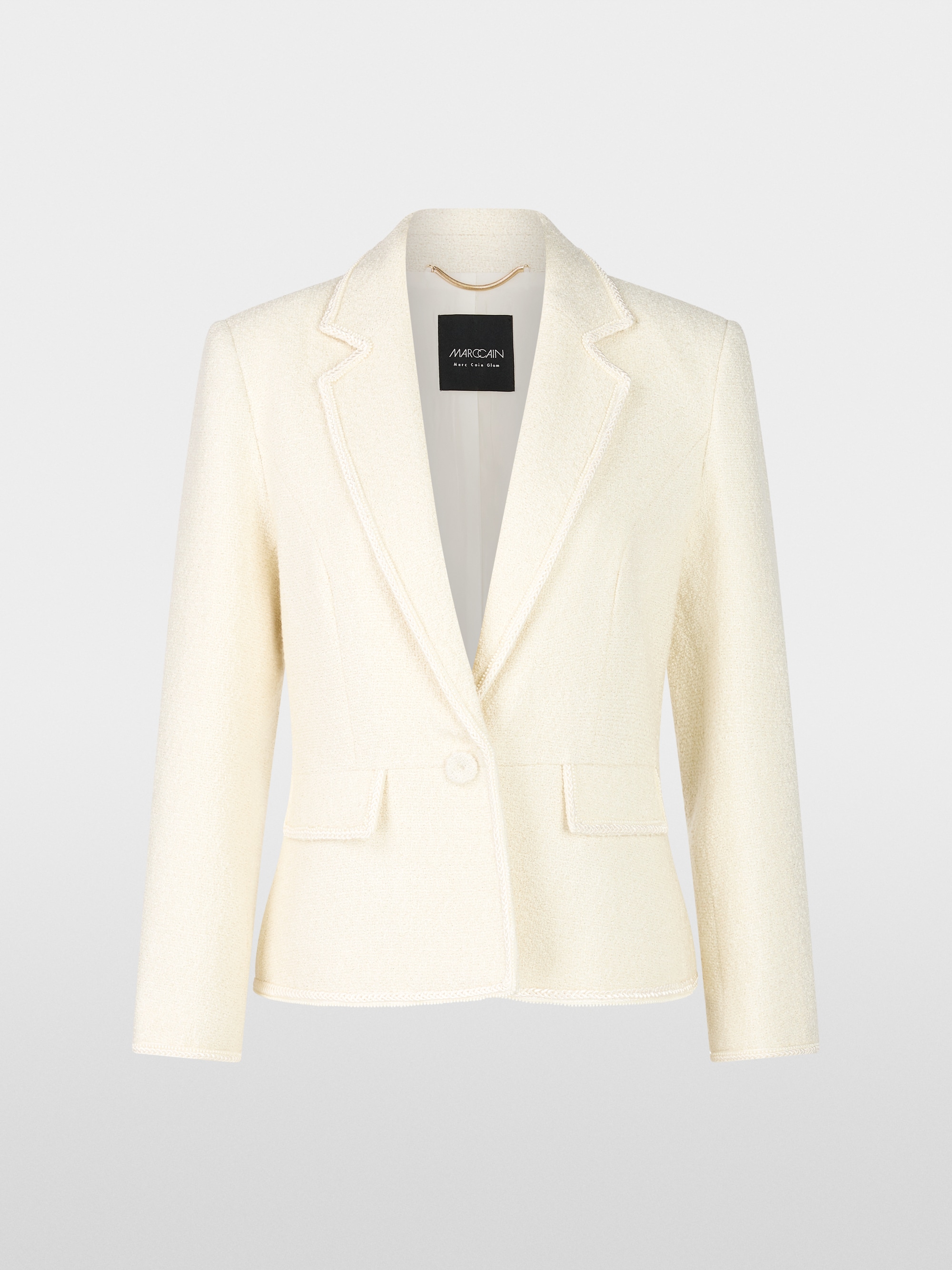 Marc-Cain Elegant bouclé blazer