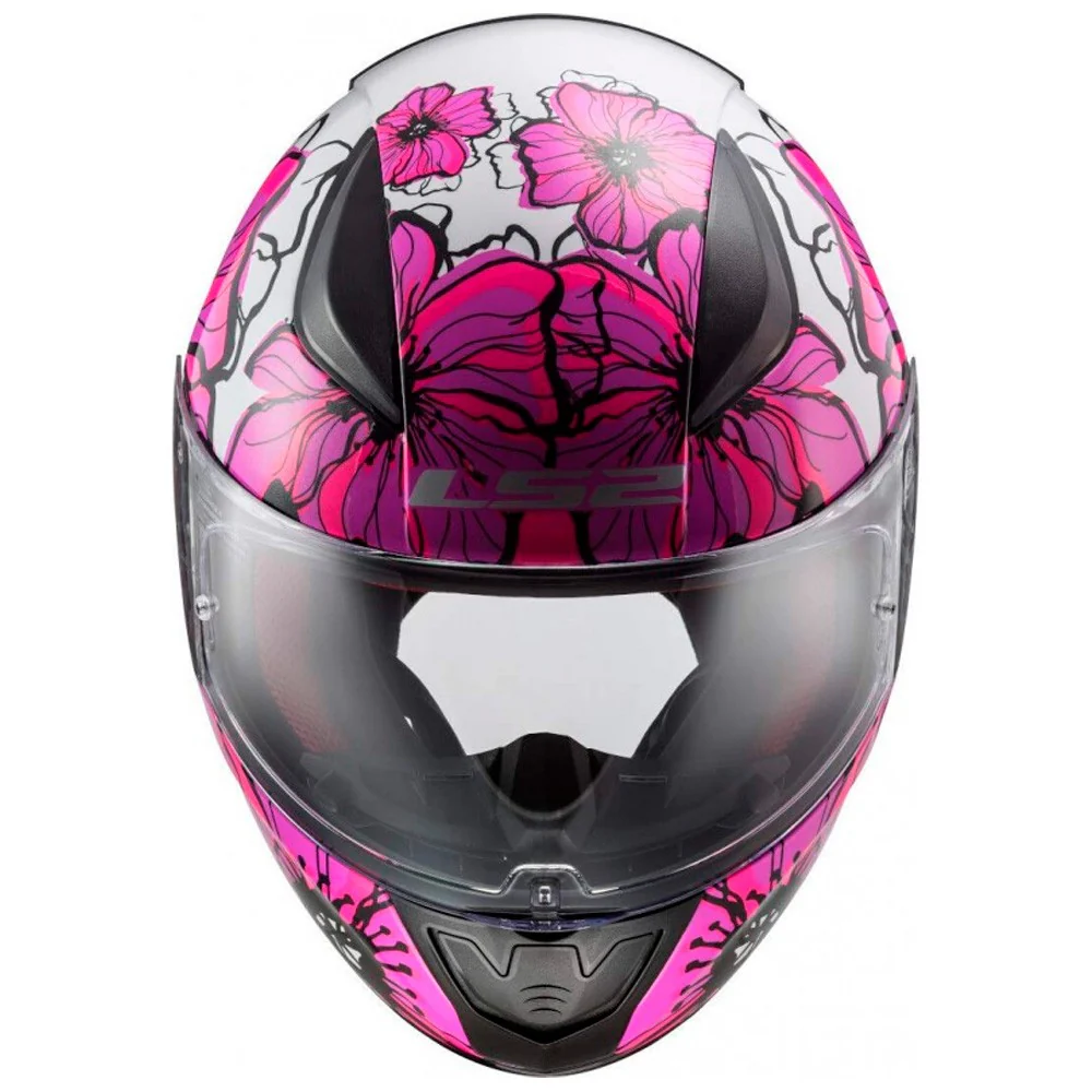 CASCO LS2 FF353 RAPID II POPPIES ROSA