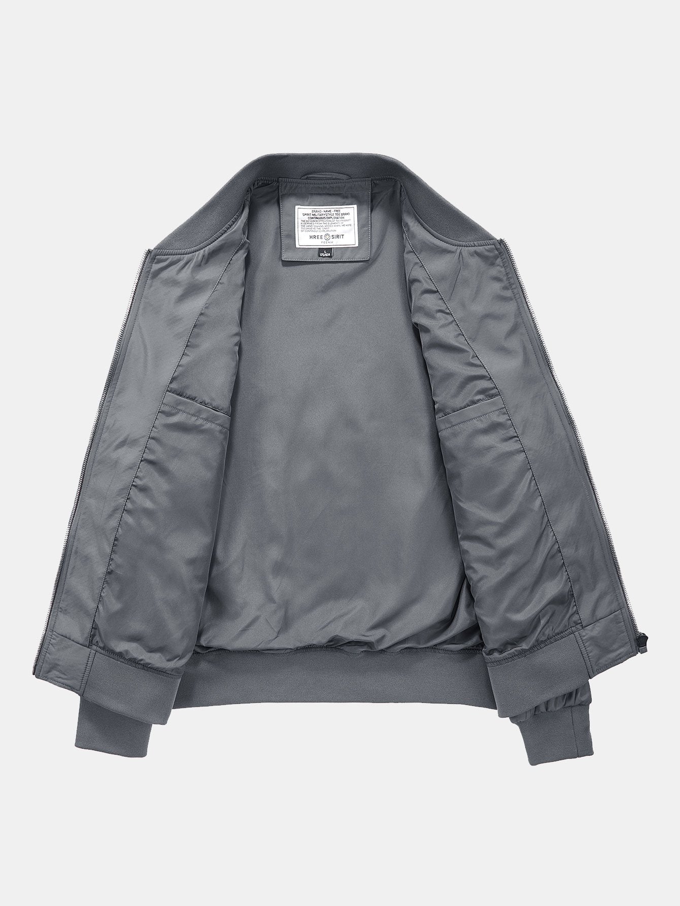Multi Pockets Bomber Jacket