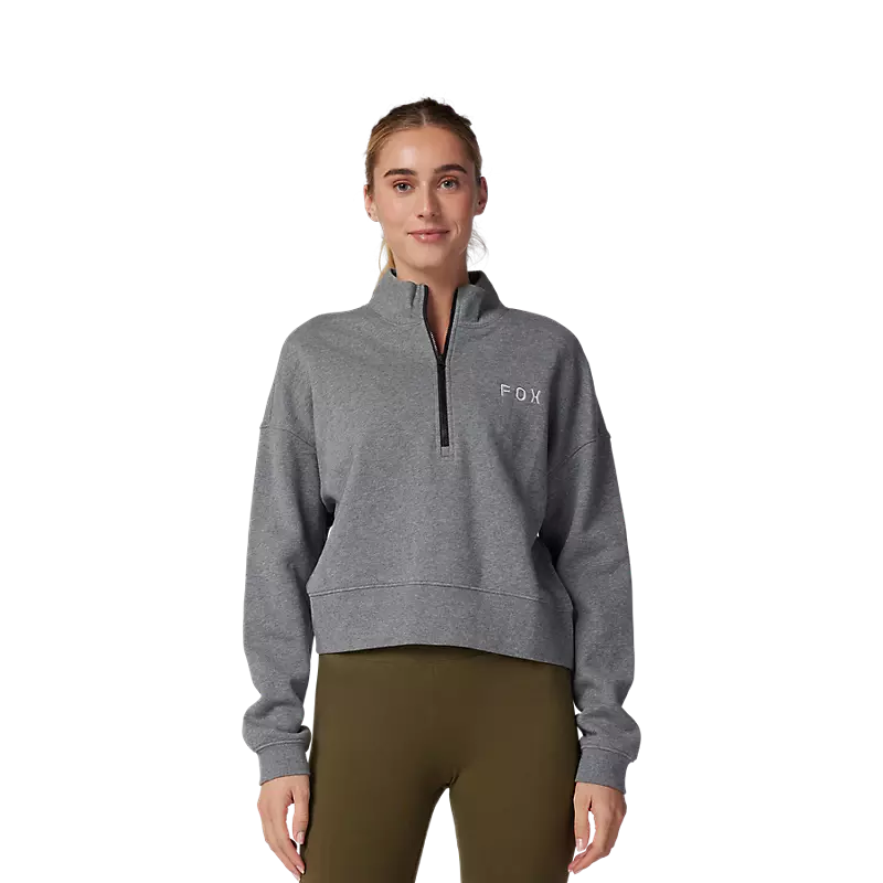 Womens Magnetic Zip Hoodie