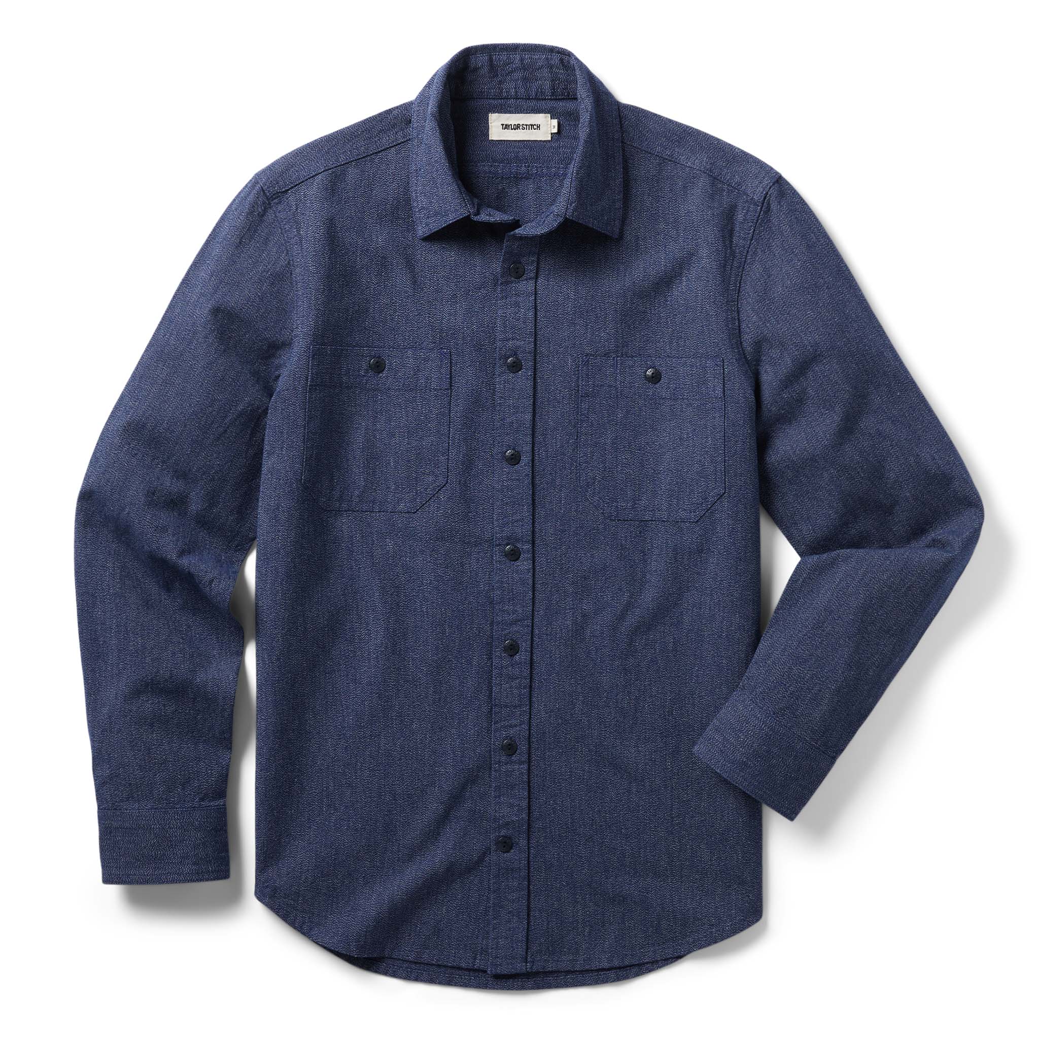 The Utility Shirt in Navy Jaspe