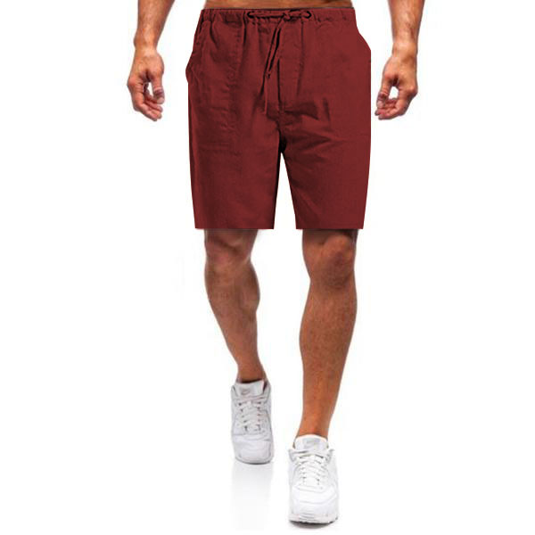 Men's linen loose casual shorts