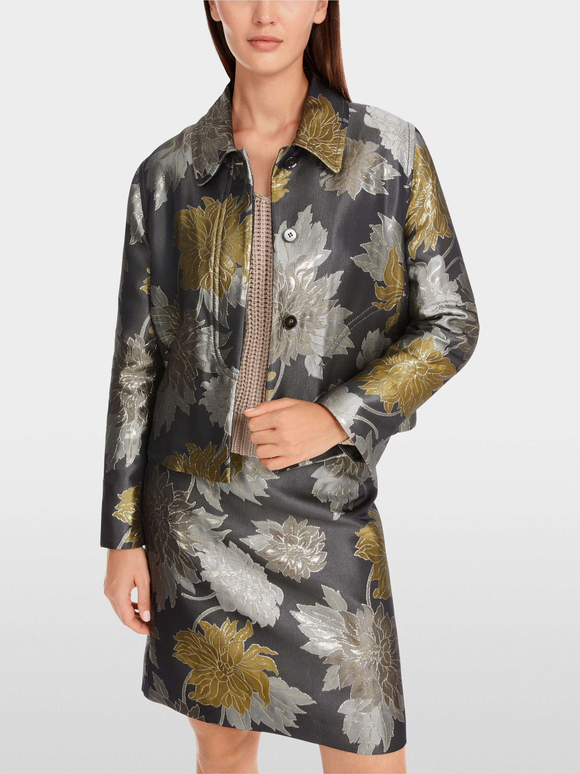 Marc-Cain Short jacquard jacket