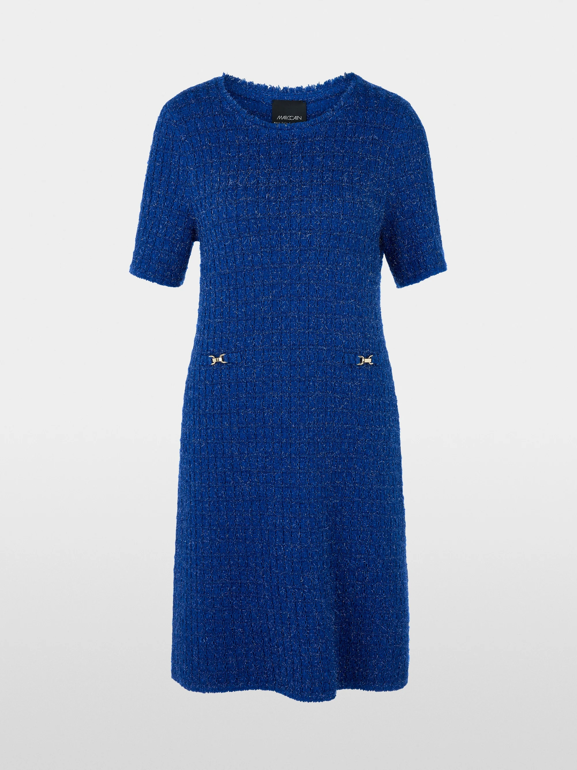 Marc-Cain Short sleeve dress: Knitted in Germany