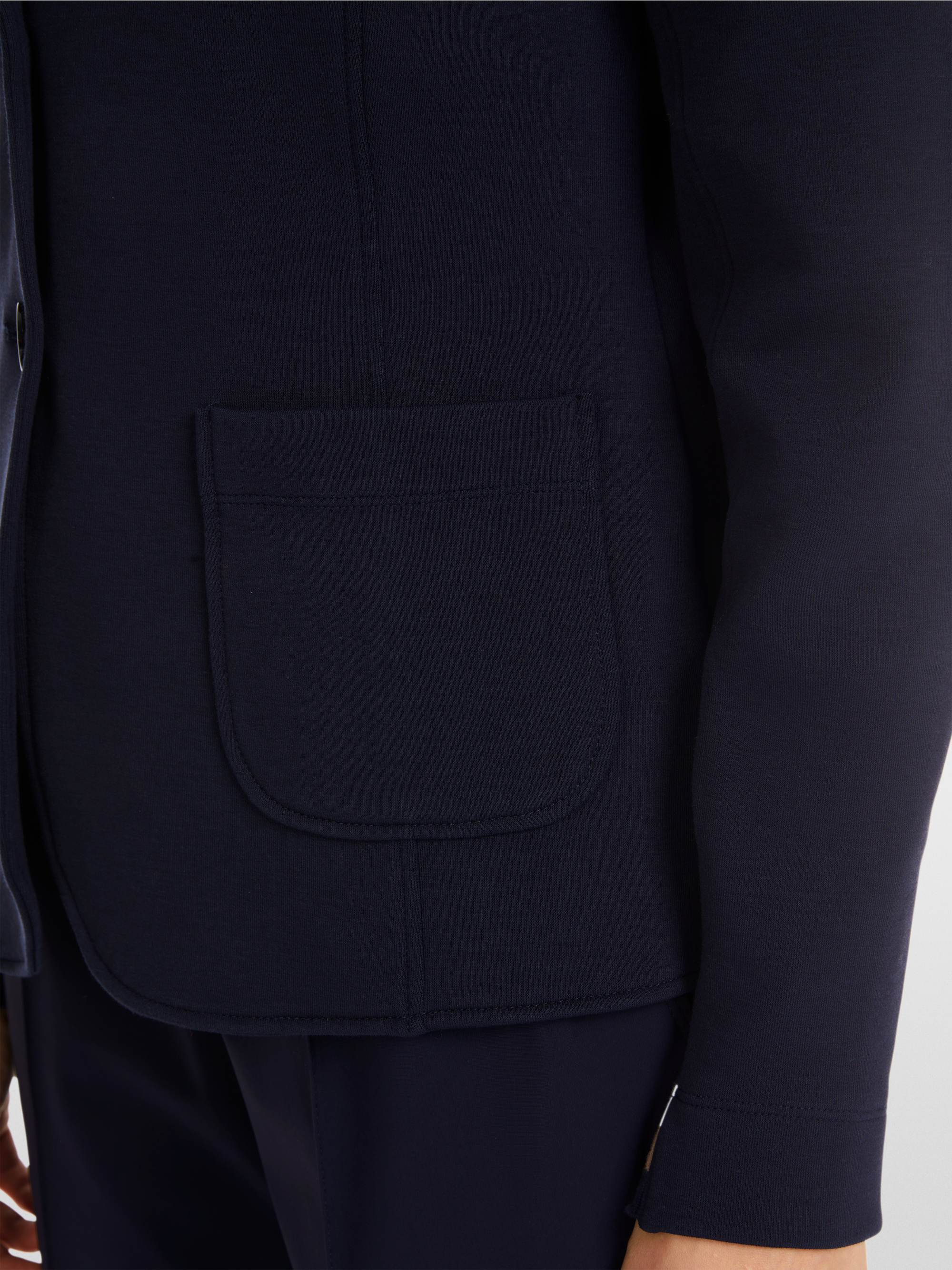 Marc-Cain Fitted jersey blazer