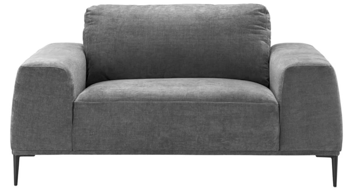 Casa Padrino luxury oversize armchair gray 158 x 93 x H. 80 cm - Hotel Furniture