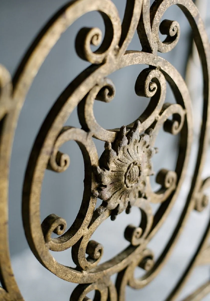 Casa Padrino consola barroco de lujo blanco / oro antiguo 172 x 51 x H. 95 cm - Muebles Barrocos