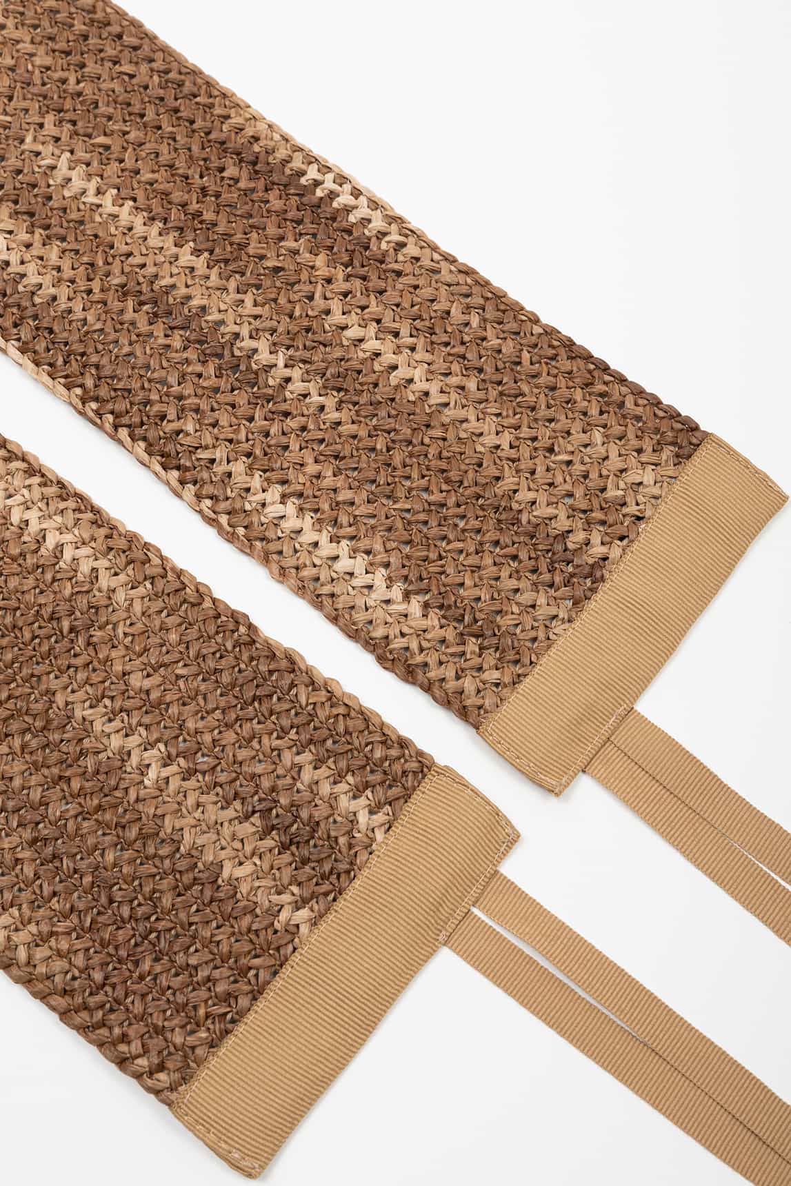 Rivera-spain Fajín Pula marrón y camel