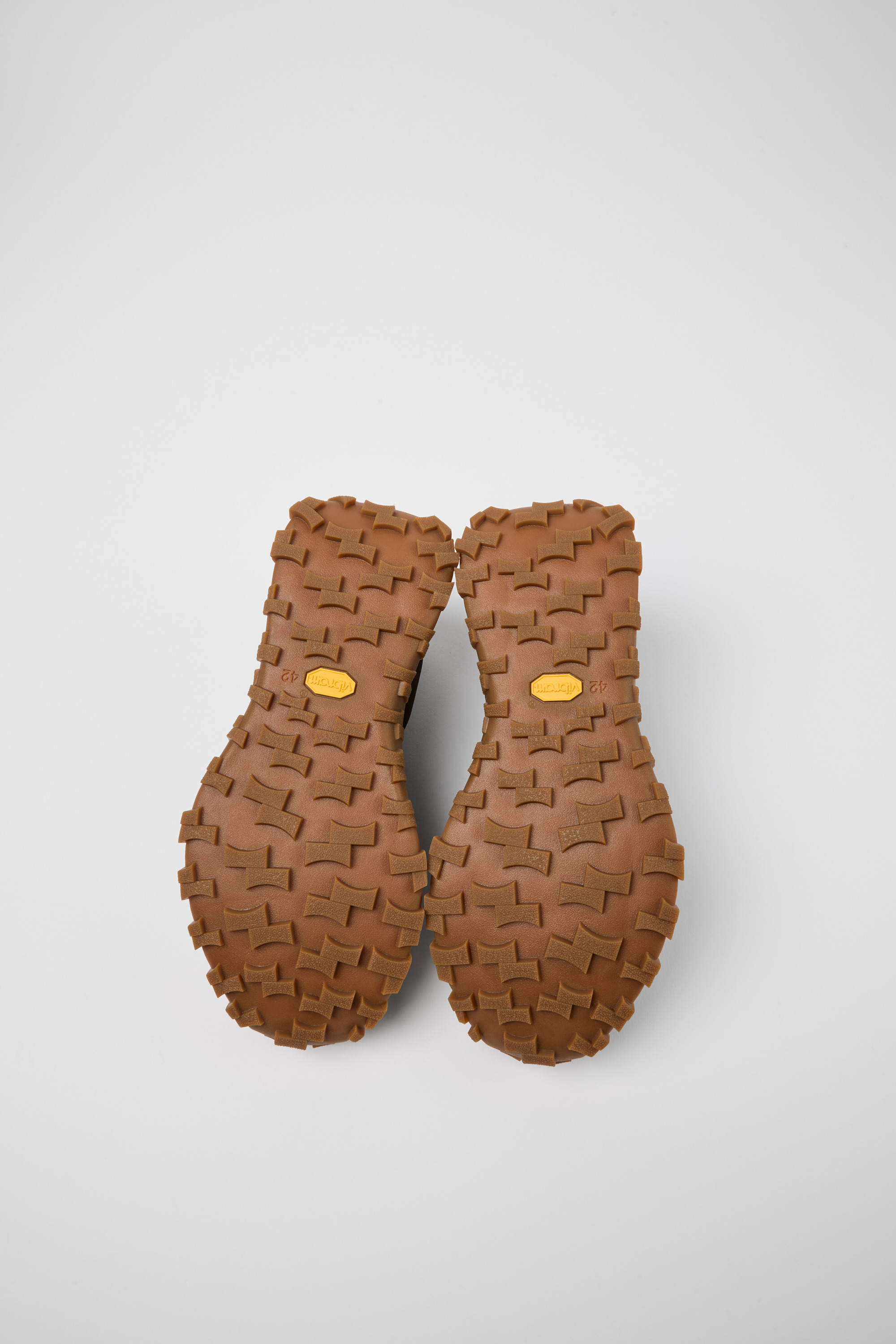 Drift Trail VIBRAM - Black recycled PET and nubuck sneakers for men