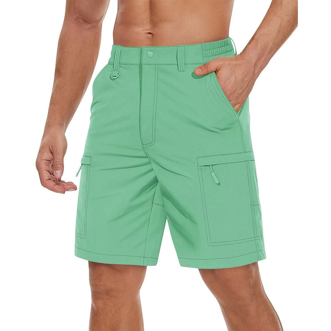 Men's Casual Quick-Dry 5 Pockets Cargo Short