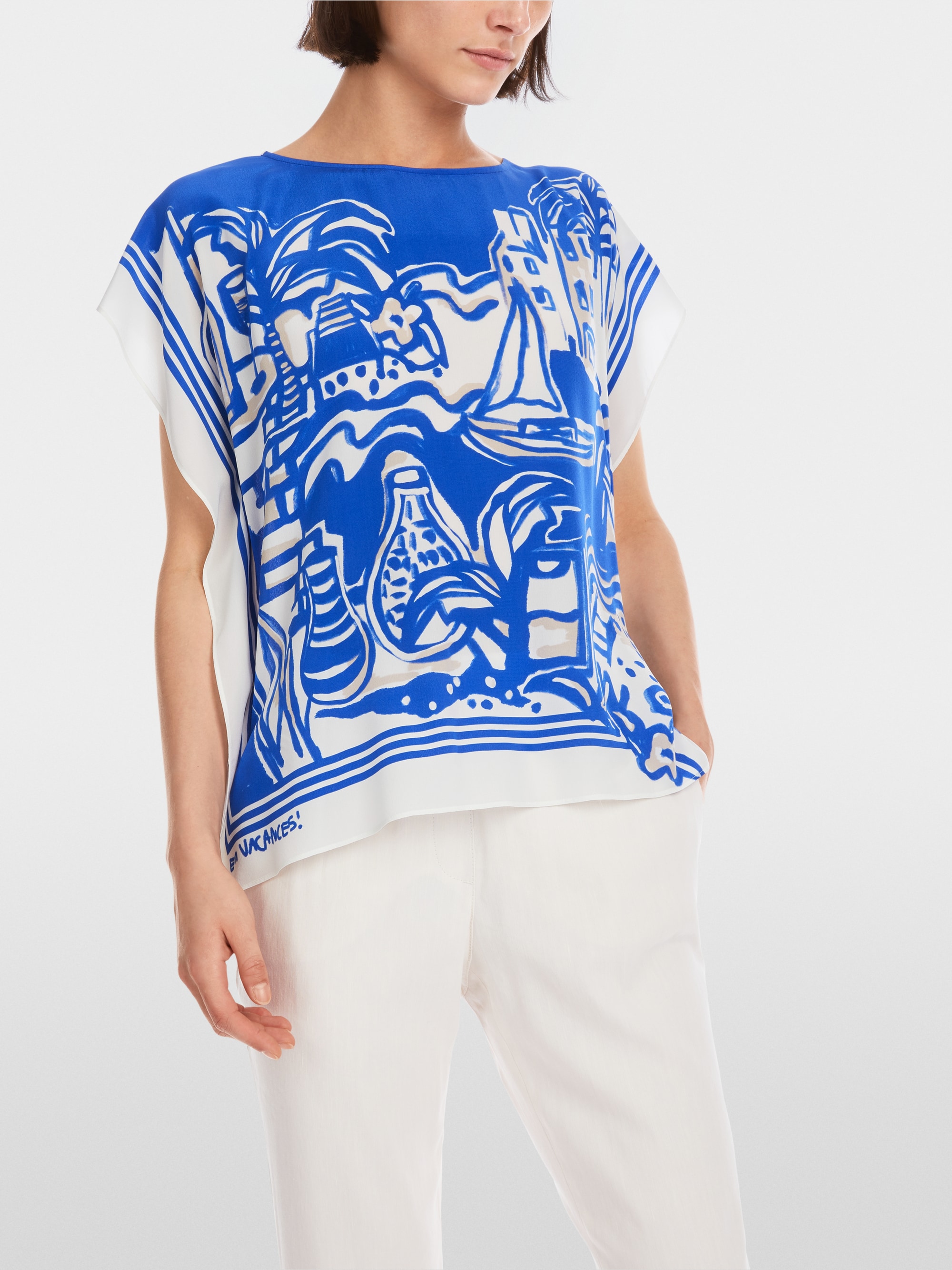 Marc-Cain Elegant slip blouse