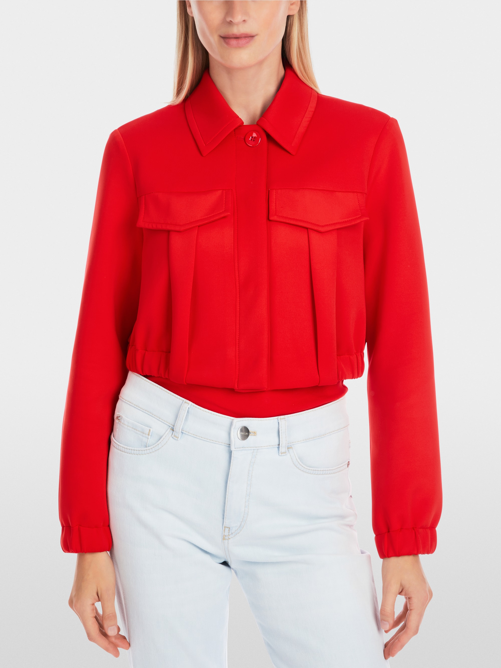 Marc-Cain Short Jacket in Scuba Jersey