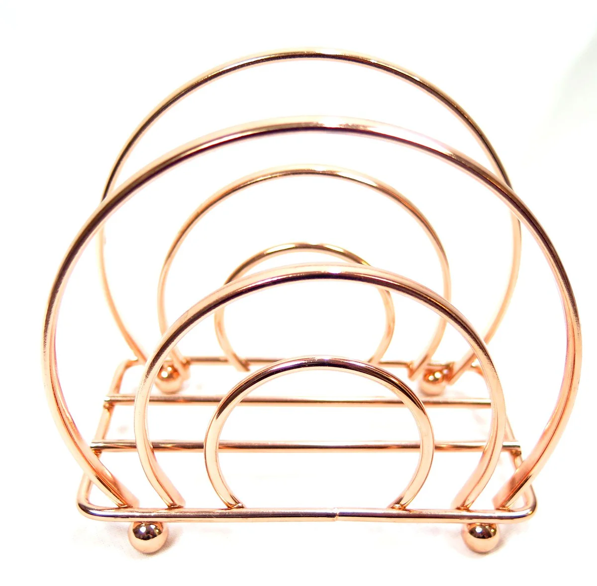 Casa Padrino envolvente reposar color rosa en oro de 12 x 6,5 cm x H10.5cm - contenedor de sobres - Accesorios de oficina