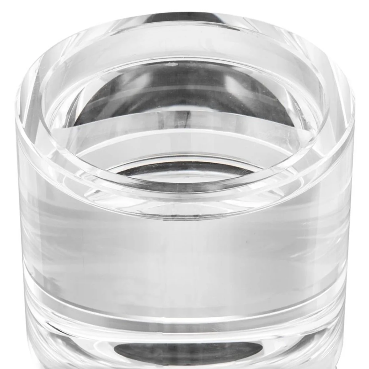 Casa Padrino de vidrio de cristal de lujo candelabro 12,5 x H. 30 cm - decoración del hotel