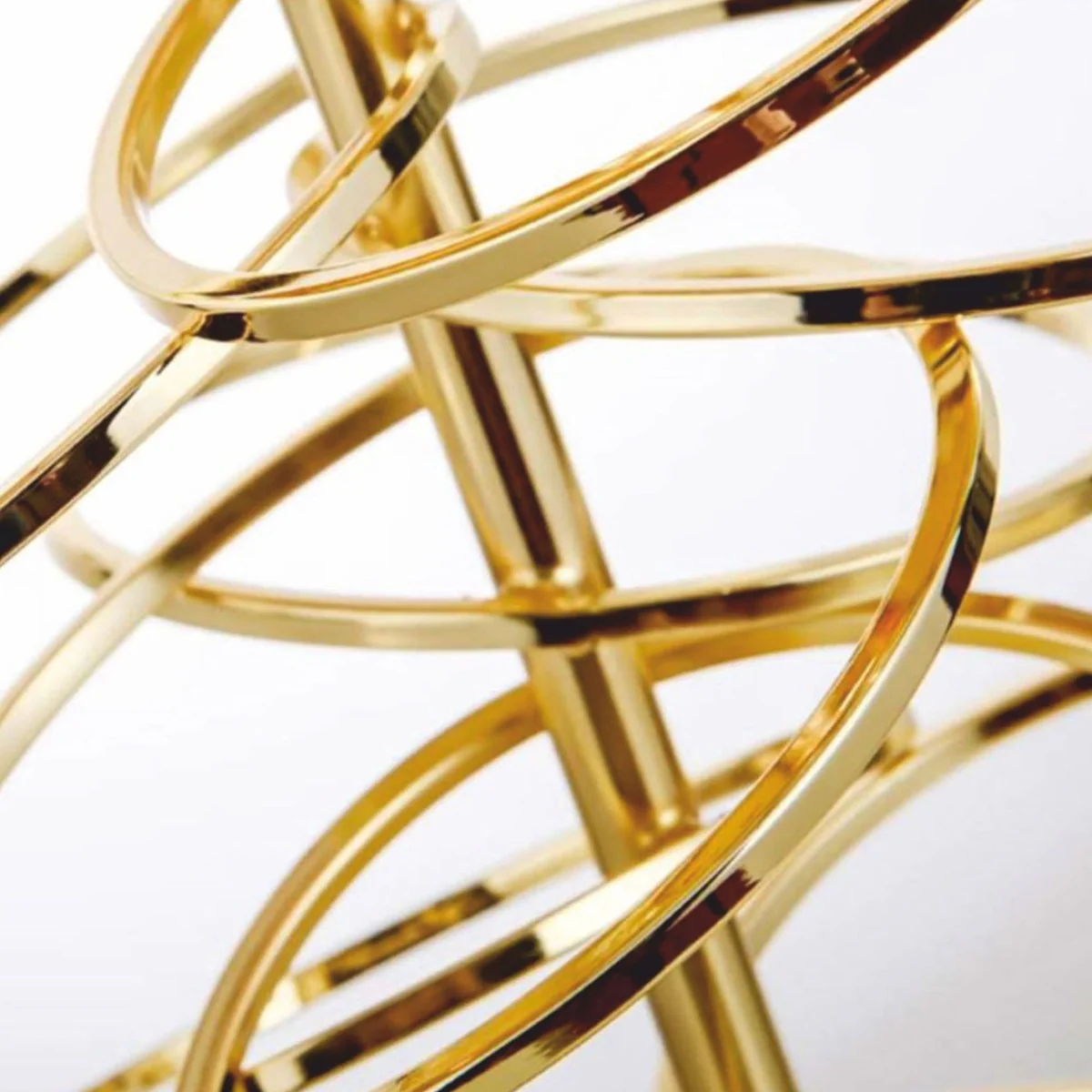 Casa Padrino L¨¢mpara de Mesa de Lujo Oro / Negro A. 71 cm - L¨¢mparas de Lujo