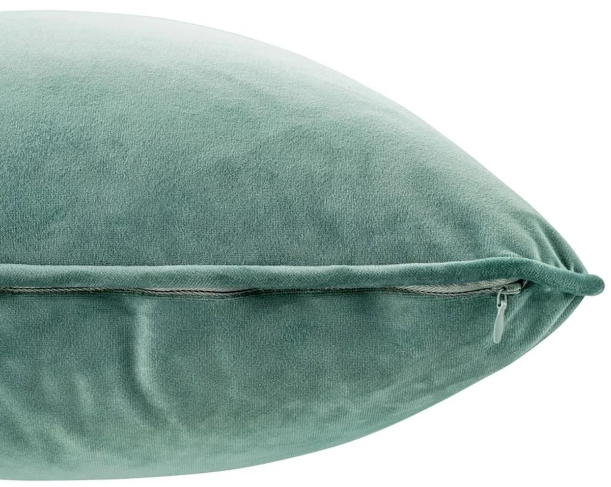 Casa Padrino coj¨ªn de lujo turquesa brillante 60 x 60 cm - Accesorios de Lujo Para Decoraci¨®n de la Sala de Estar