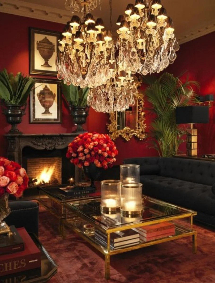 Casa Padrino luxury sofa 3 seater black - Hotel Facilities