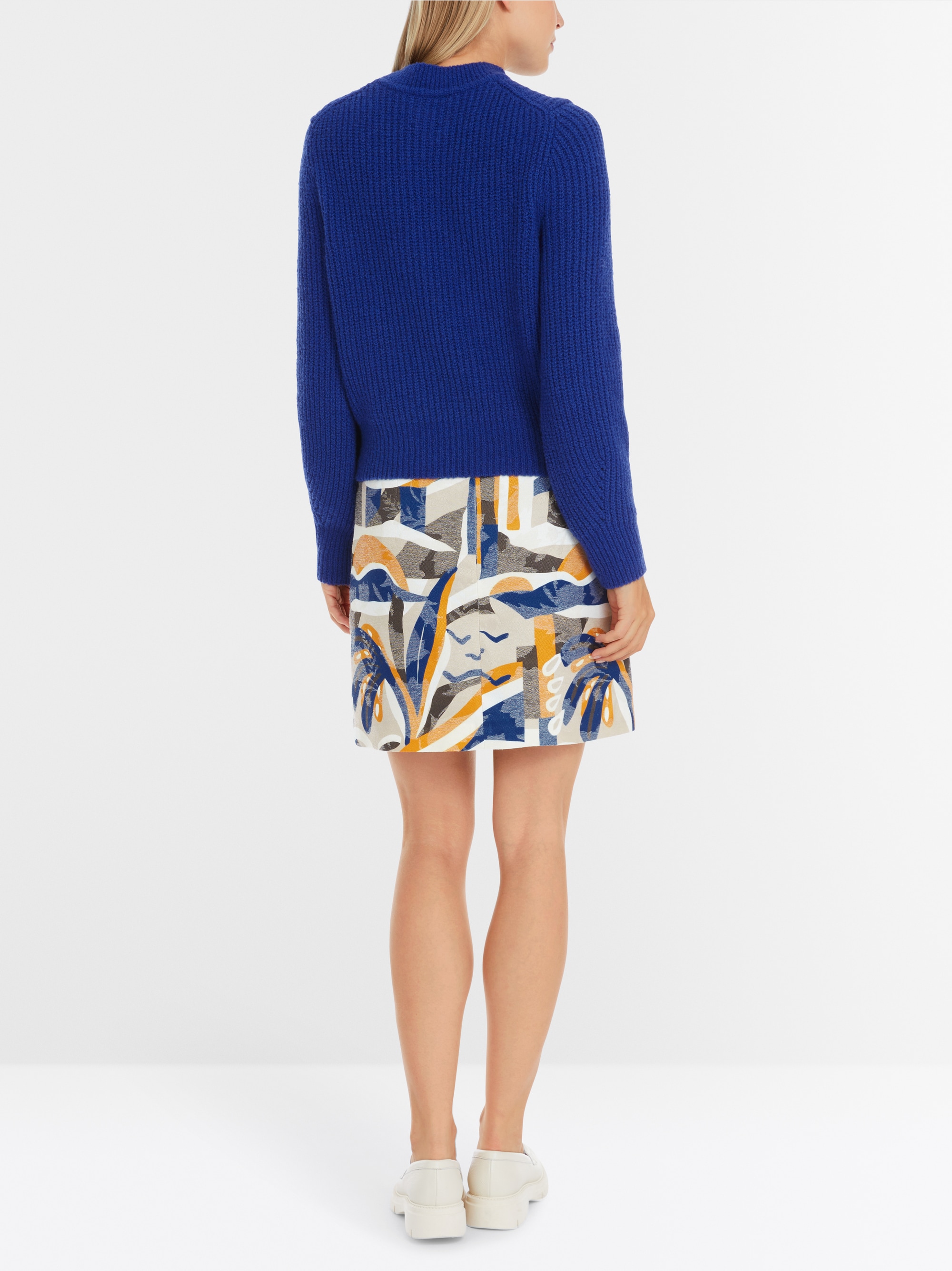 Marc-Cain Crew-neck sweater: knitted in Germany