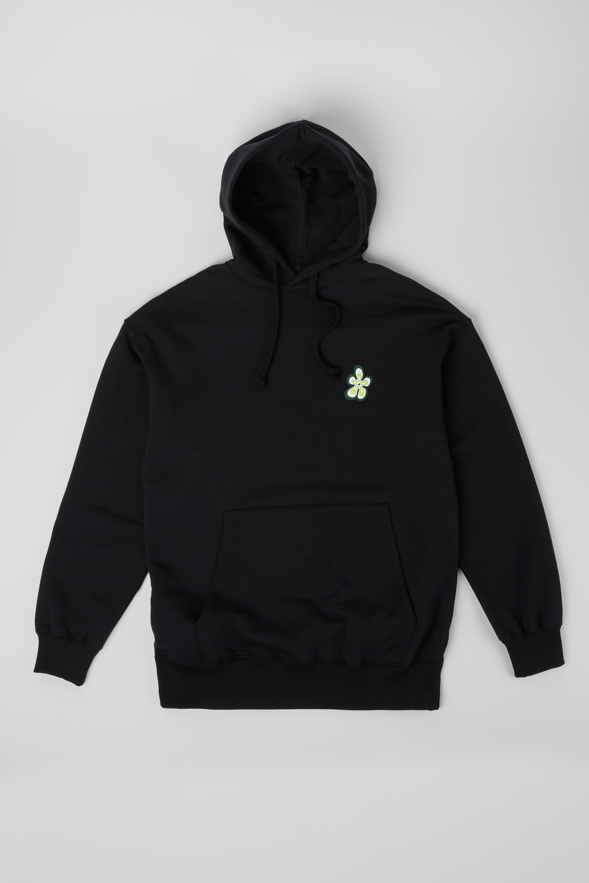 Hoodie - Black organic cotton hoodie