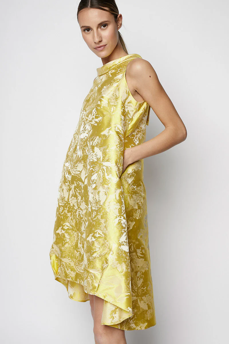 Rivera-spain Vestido Margarita amarillo