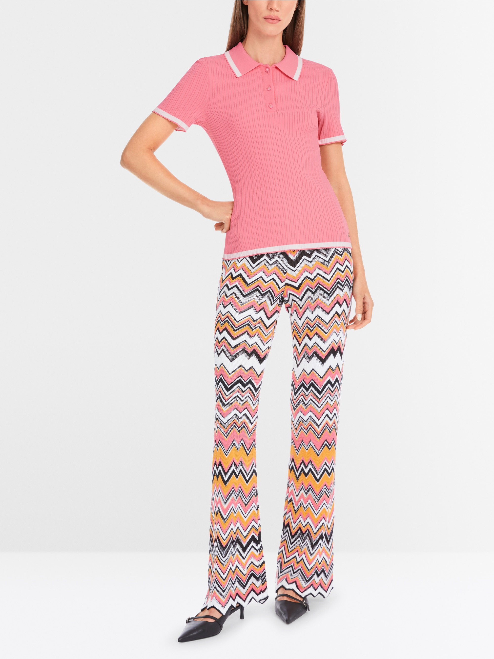 Marc-Cain Polo Shirt - Knitted in Germany