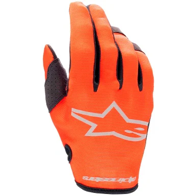 GUANTES CROSS ALPINESTARS YOUTH RADAR 23 - INFANTIL NARANJA / NEGRO