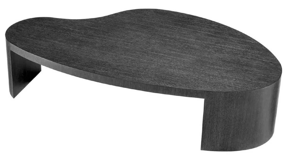 Casa Padrino mesa de centro de lujo negro gris 150 x 86 x A. 35 cm - Mesa de sal¨®n de lujo - Muebles de sal¨®n - Muebles de hotel - Calidad de lujo