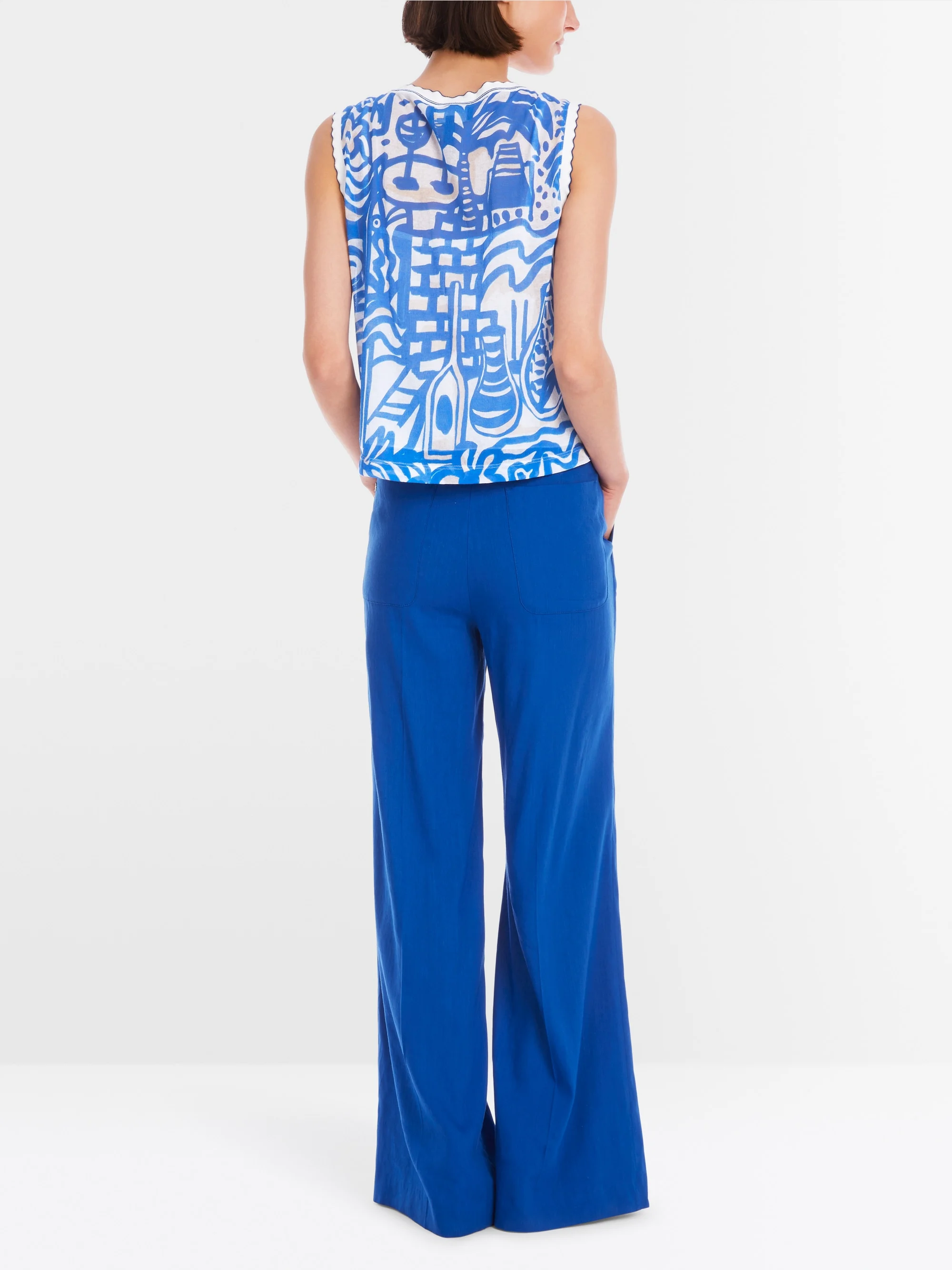 Marc-Cain Knitted in Germany top with print