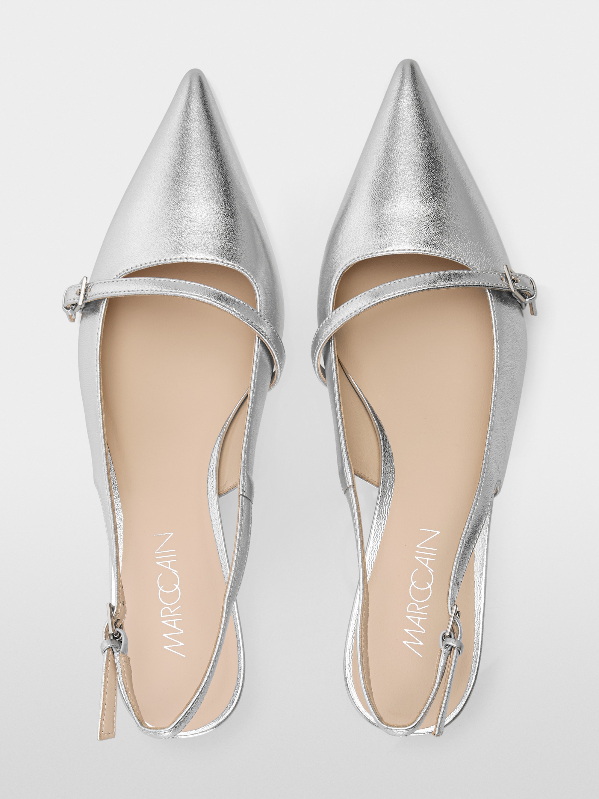 Marc-Cain Slingback pumps in fine goat nappa