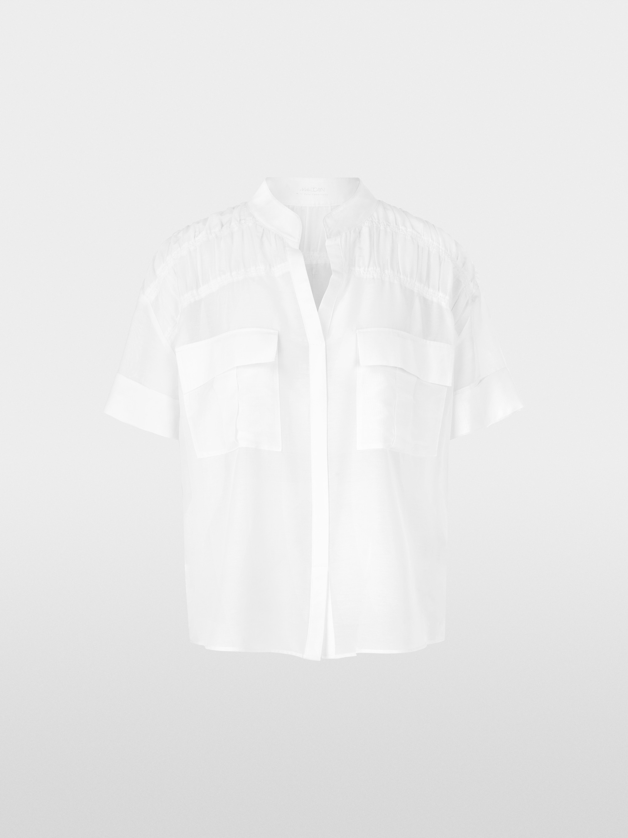 Marc-Cain Semi-transparent smock blouse