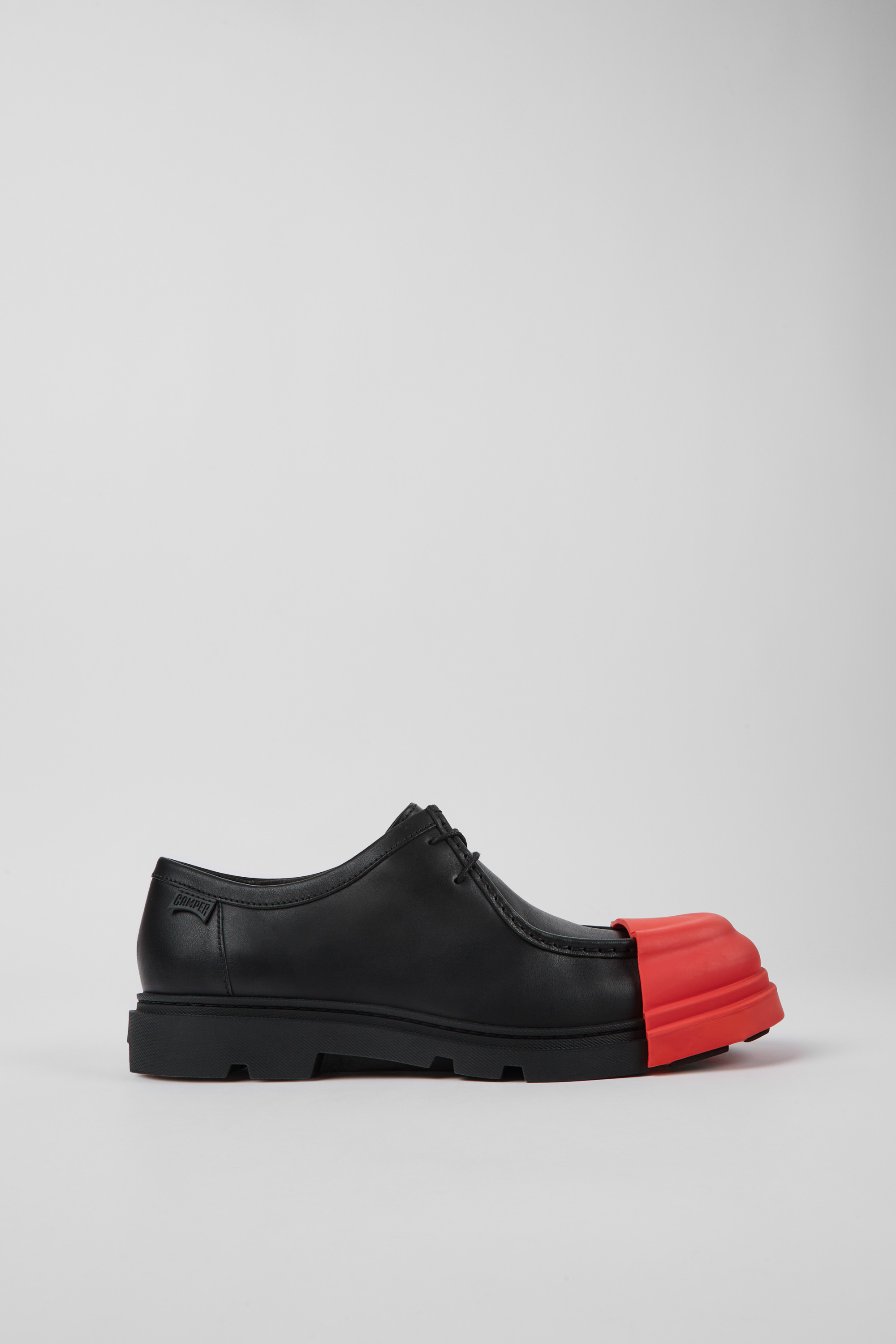 Junction - Black leather shoes for men